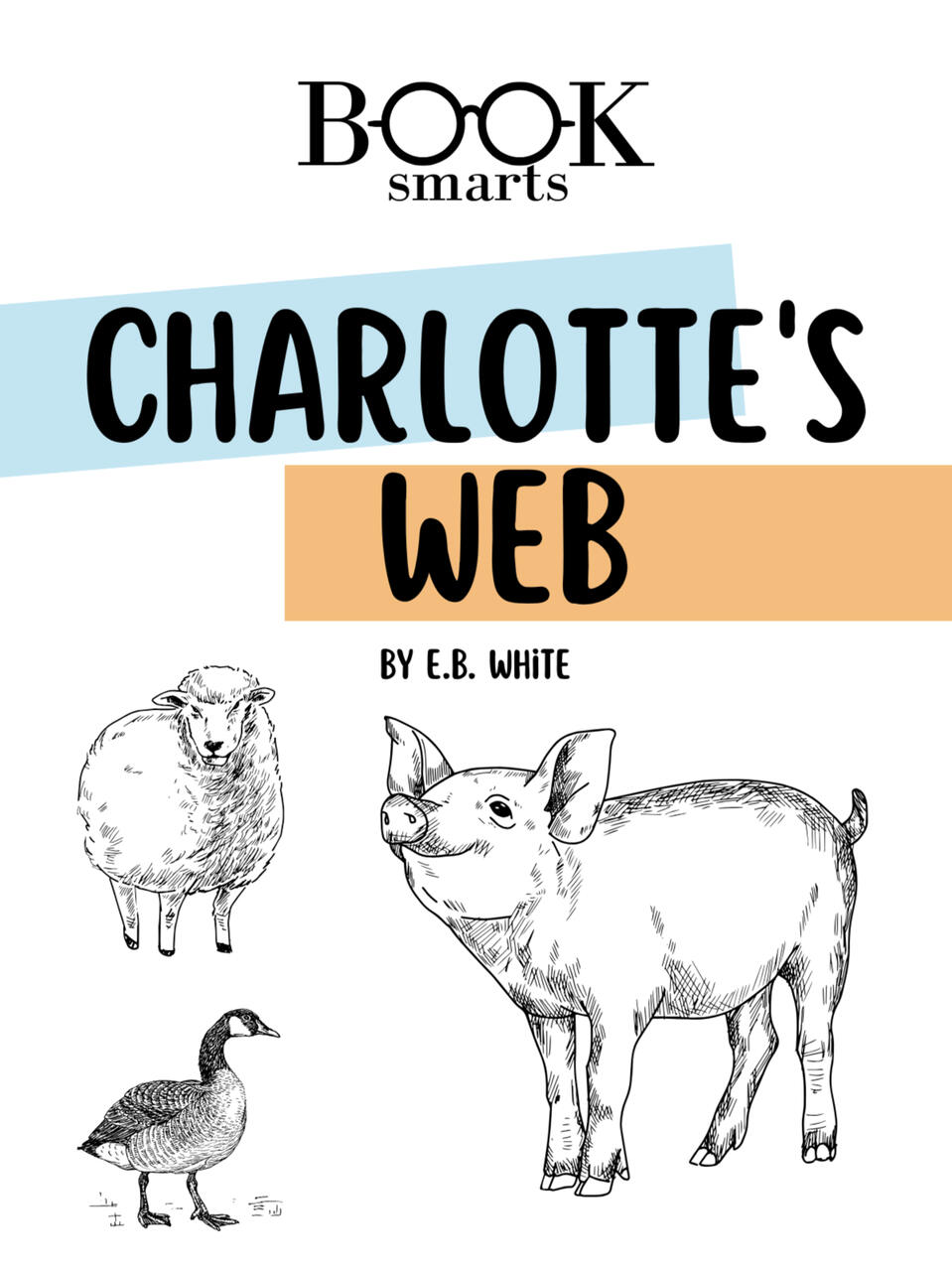 Charlotte's Web Charlotte's Web Literature Unit Study Cover - Book Smarts